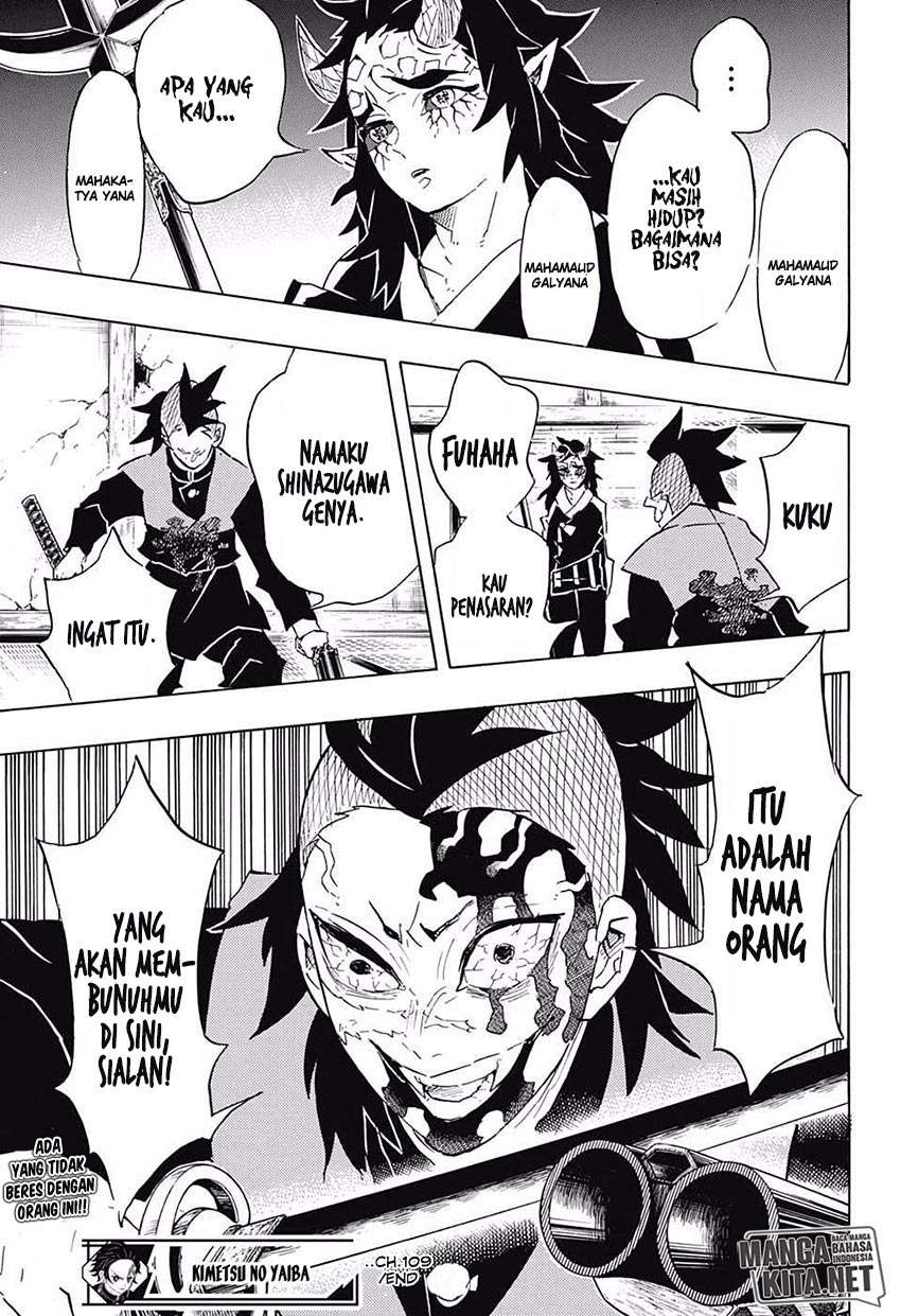 Kimetsu no Yaiba Chapter 109 Bahasa Indonesia