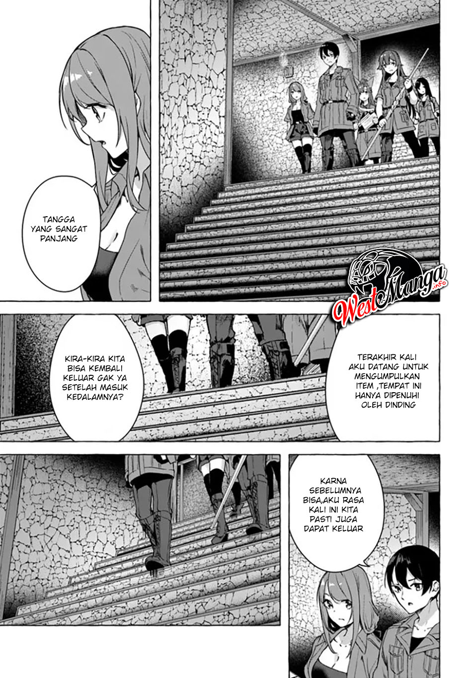 Sekkusu and danjon! ~ Wagaya no chika ni, H kaisū = reberu no danjon ga shutsugen shita?! Chapter 23 Bahasa Indonesia