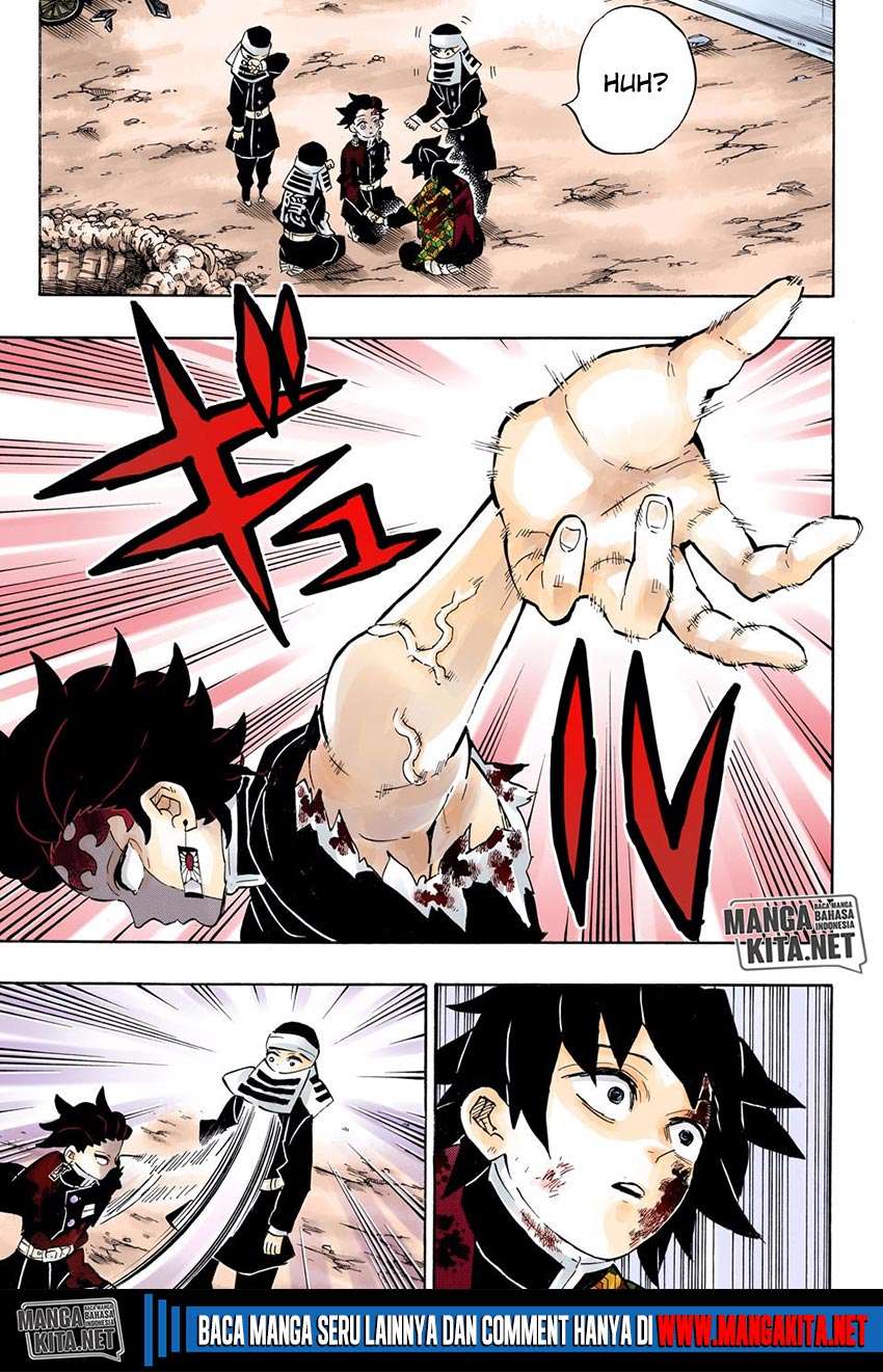 Kimetsu no Yaiba Chapter 201 [warna] Bahasa Indonesia