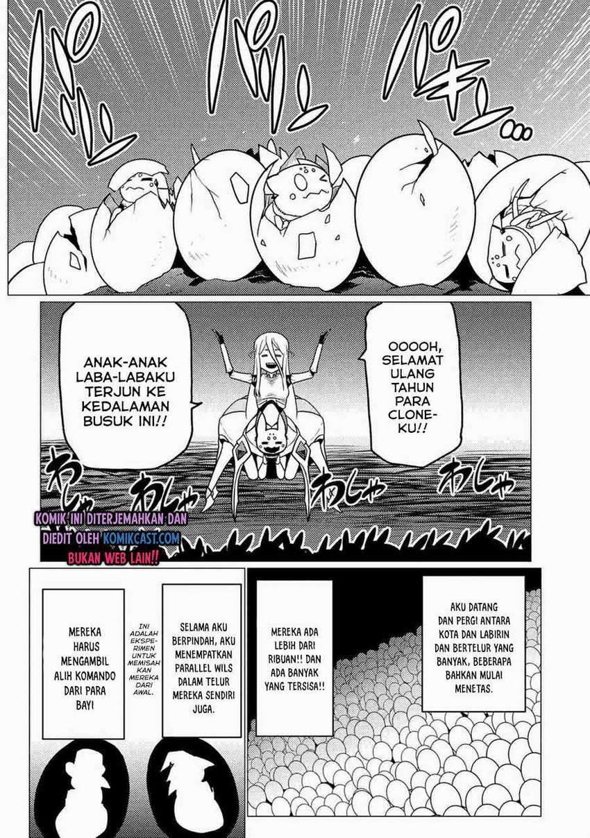 Kumo Desu ga, Nani ka? Chapter 52.1 Bahasa Indonesia