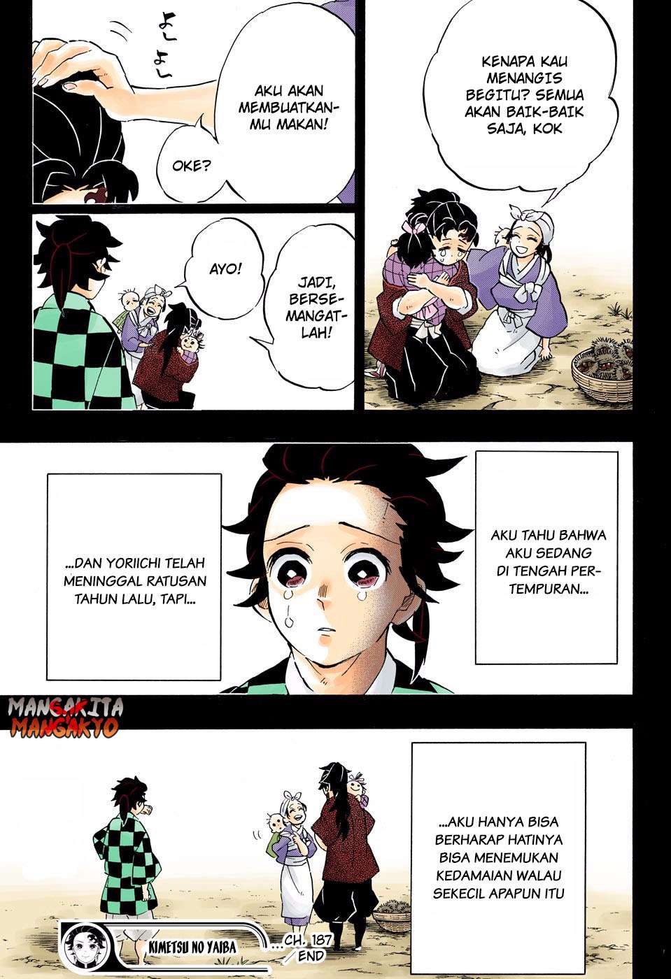 Kimetsu no Yaiba Chapter 187.5 Bahasa Indonesia