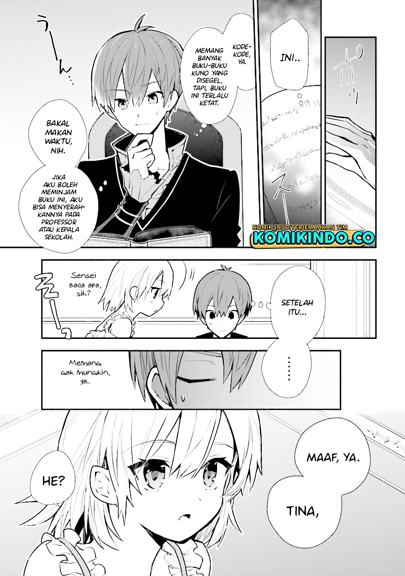 Koujo Denka no Kateikyoushi Chapter 14 Bahasa Indonesia