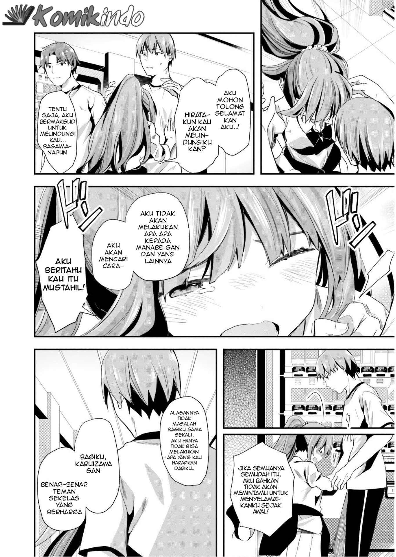 Youkoso Jitsuryoku Shijou Shugi no Kyoushitsu e Chapter 39 Bahasa Indonesia