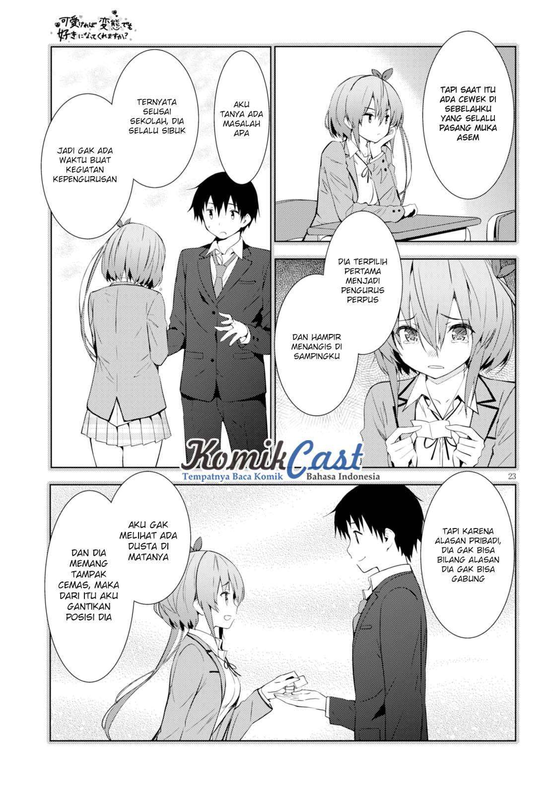 Kawaiikereba Hentai demo Suki ni Natte Kuremasu ka? Chapter 6 Bahasa Indonesia