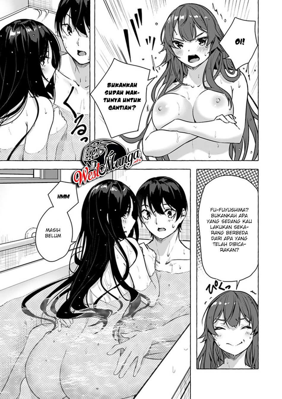 Sekkusu and danjon! ~ Wagaya no chika ni, H kaisū = reberu no danjon ga shutsugen shita?! Chapter 15 Bahasa Indonesia