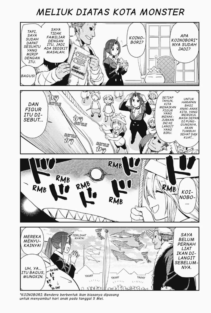 Tensura Nikki Tensei Shitara Slime Datta Ken Chapter 19 Bahasa Indonesia