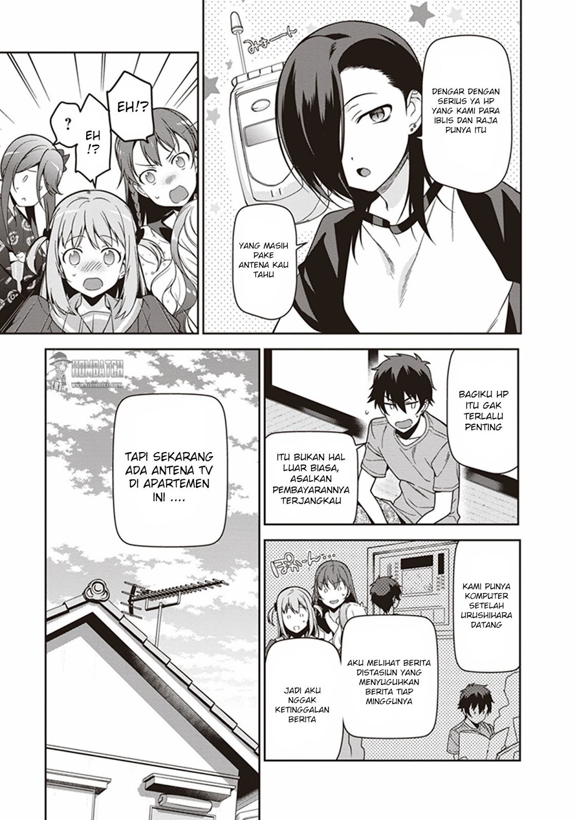 Hataraku Maou-sama! Chapter 47.1 Bahasa Indonesia