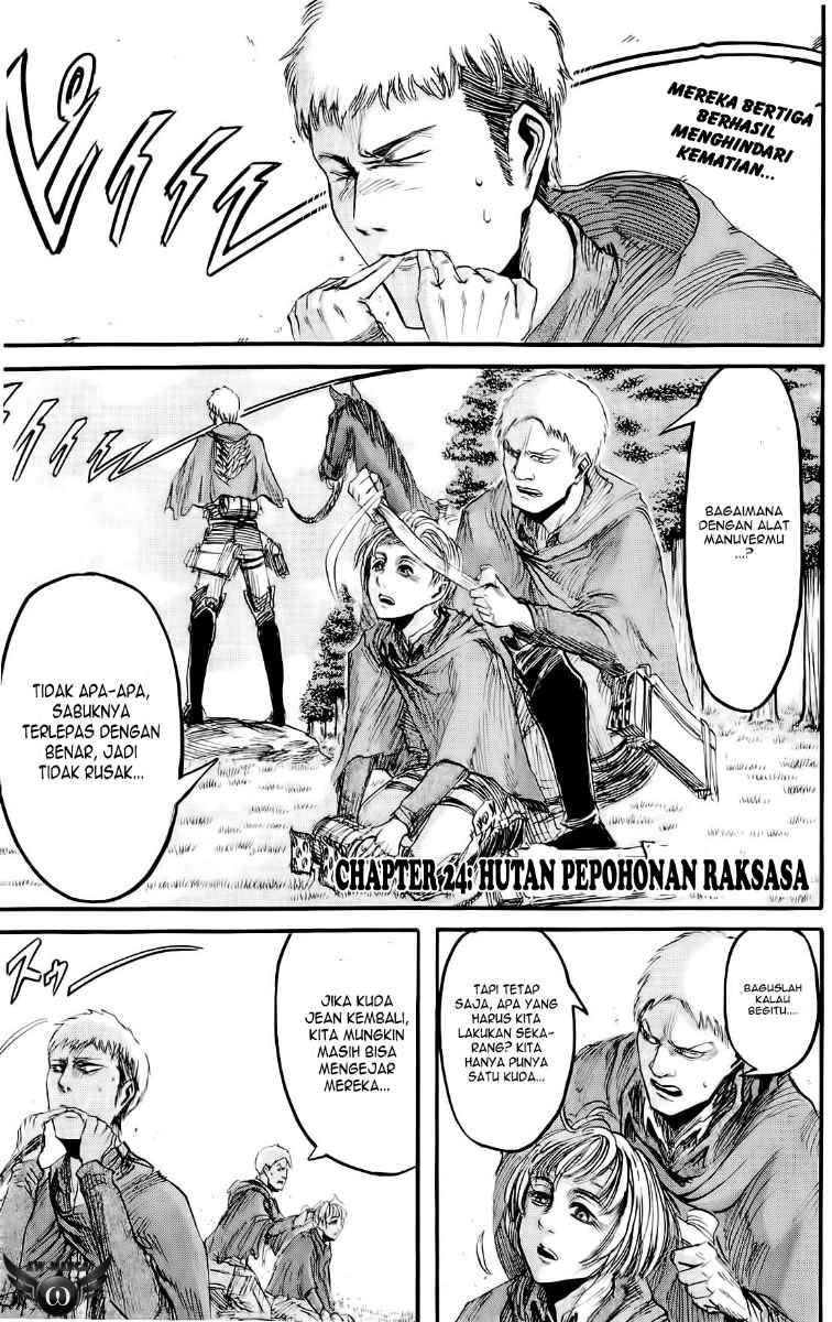 Shingeki no Kyojin Chapter 24 Bahasa Indonesia