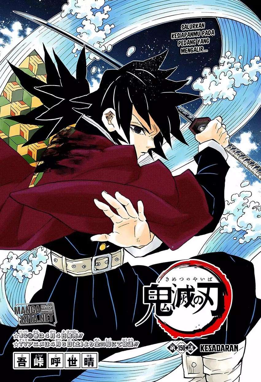 Kimetsu no Yaiba Chapter 150 Bahasa Indonesia