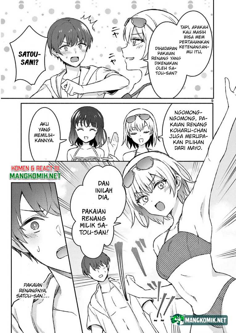 Shiotaiou no Sato-san ga Ore ni dake Amai Chapter 28 Bahasa Indonesia