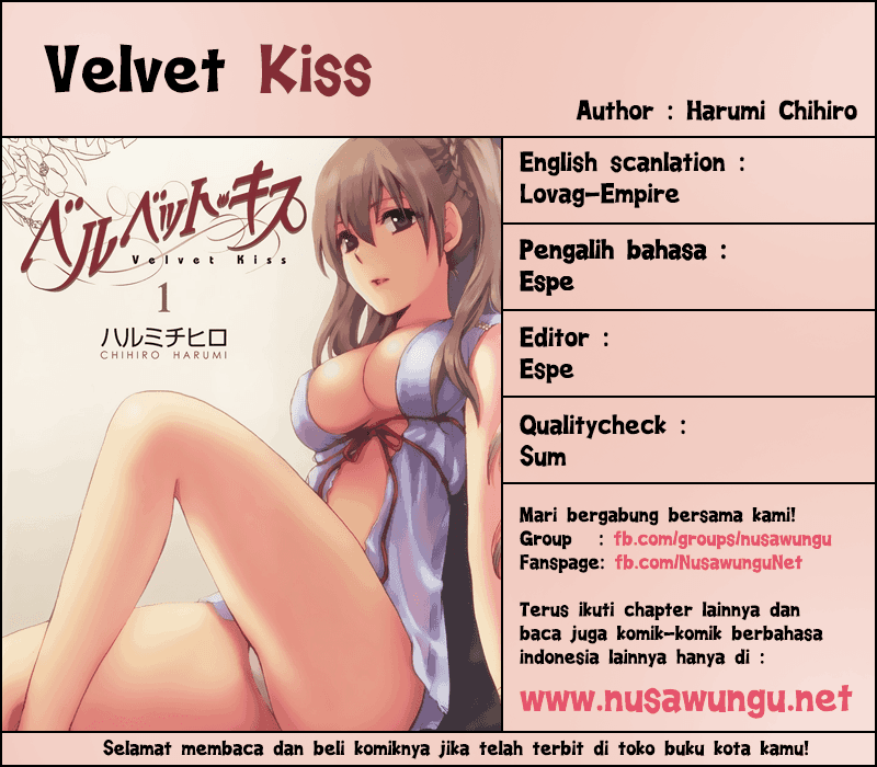 Velvet Kiss Chapter 5 Bahasa Indonesia