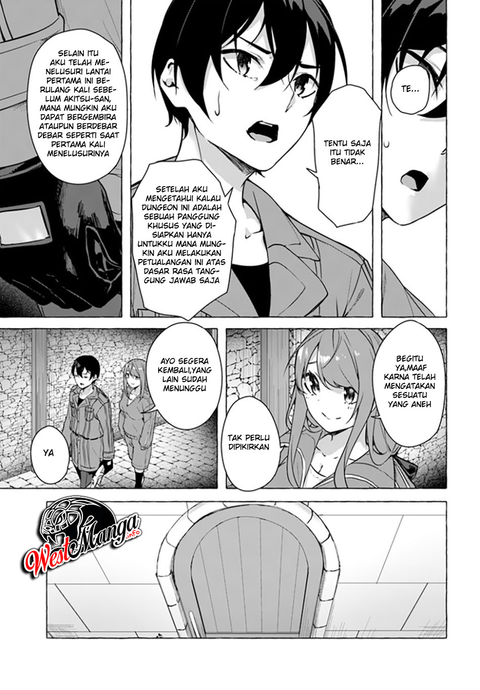 Sekkusu and danjon! ~ Wagaya no chika ni, H kaisū = reberu no danjon ga shutsugen shita?! Chapter 19 Bahasa Indonesia