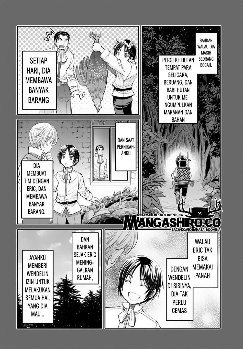 Hachinan tte, Sore wa Nai Deshou! Chapter 46 Bahasa Indonesia