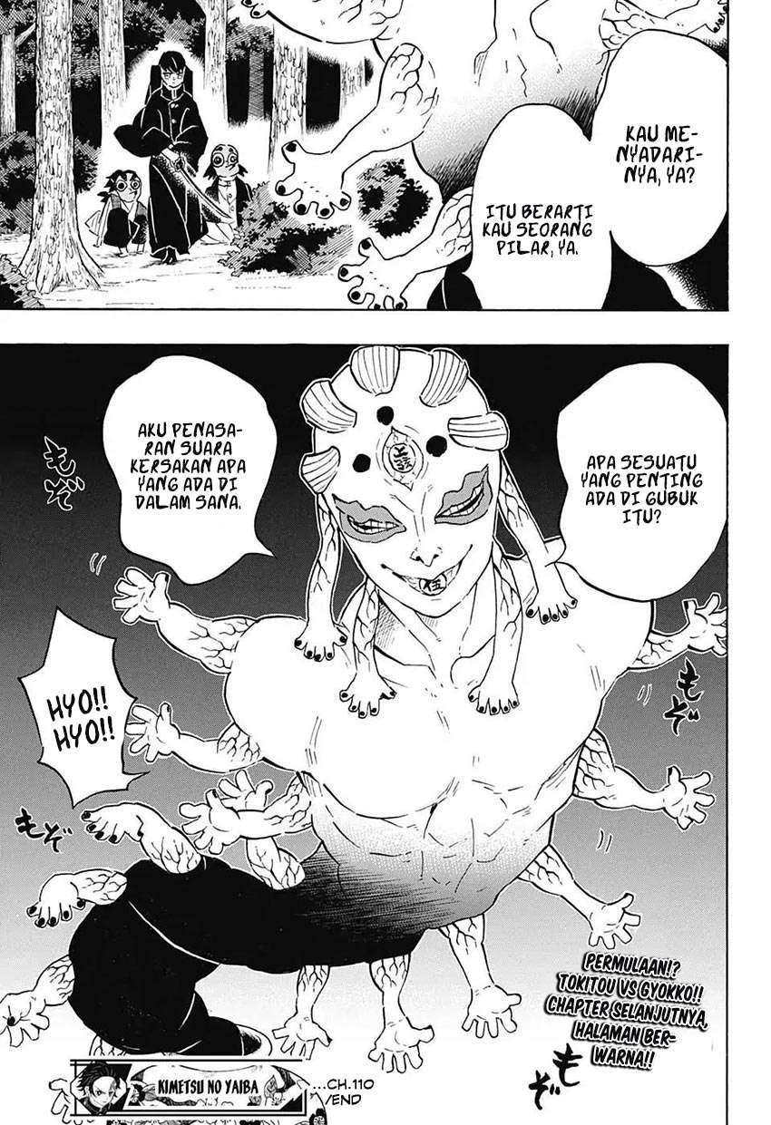 Kimetsu no Yaiba Chapter 110 Bahasa Indonesia