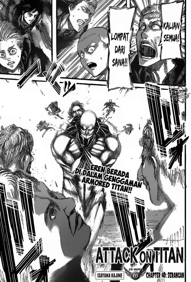 Shingeki no Kyojin Chapter 49 Bahasa Indonesia