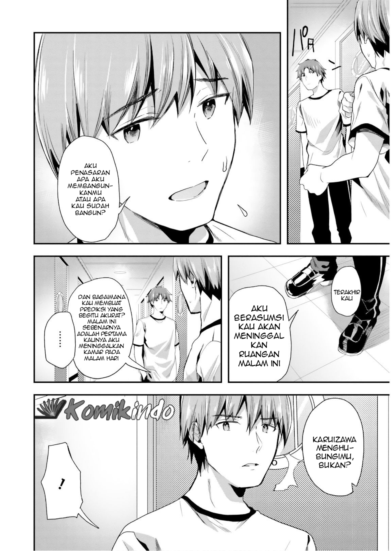 Youkoso Jitsuryoku Shijou Shugi no Kyoushitsu e Chapter 39 Bahasa Indonesia