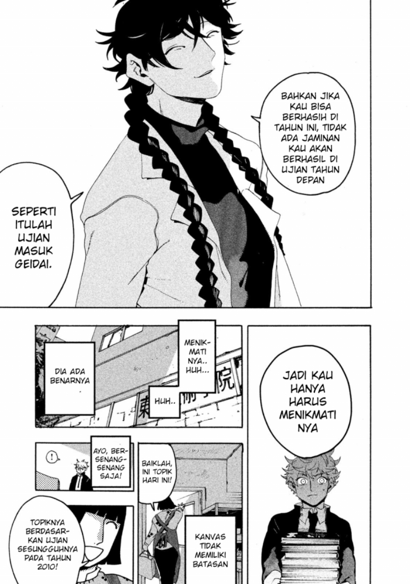 Blue Period. Chapter 09 Bahasa Indonesia