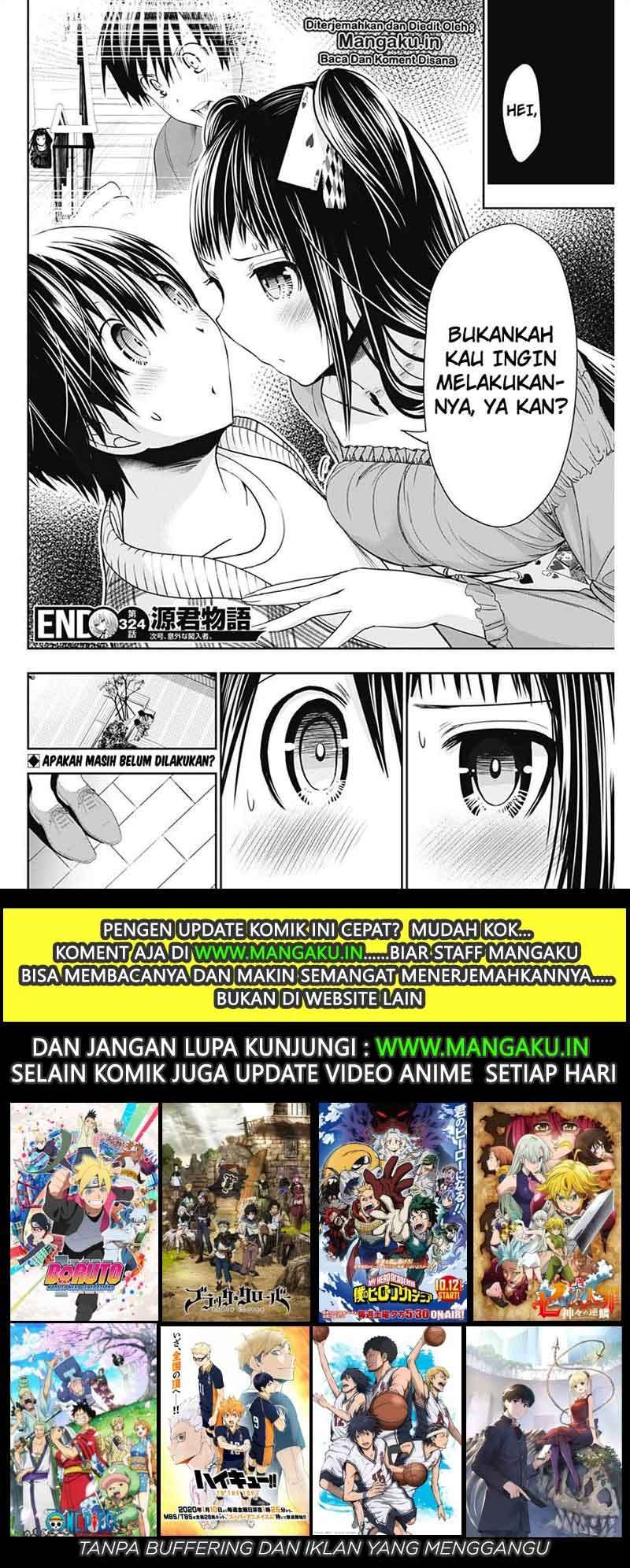 Minamoto-kun Monogatari Chapter 324 Bahasa Indonesia
