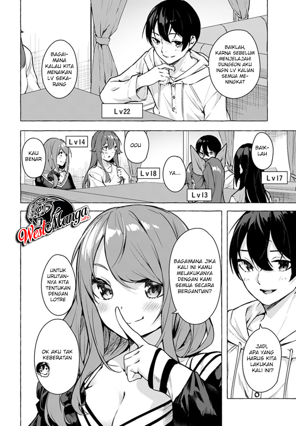 Sekkusu and danjon! ~ Wagaya no chika ni, H kaisū = reberu no danjon ga shutsugen shita?! Chapter 21. Bahasa Indonesia