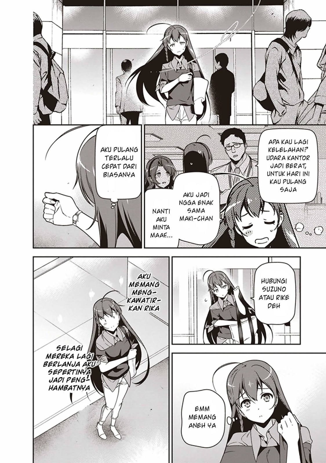 Hataraku Maou-sama! Chapter 48 Bahasa Indonesia