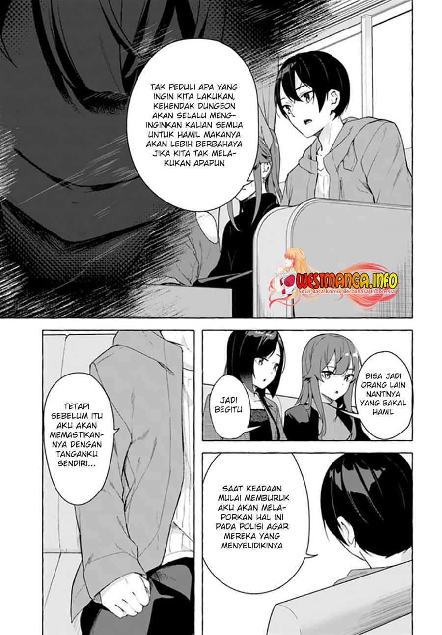 Sekkusu and danjon! ~ Wagaya no chika ni, H kaisū = reberu no danjon ga shutsugen shita?! Chapter 27 Bahasa Indonesia