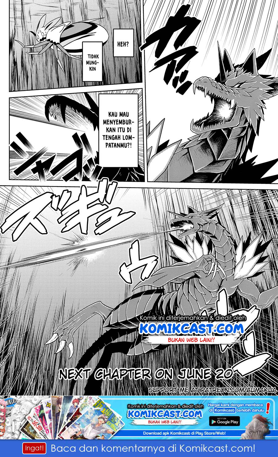 Kumo Desu ga, Nani ka? Chapter 36.2 Bahasa Indonesia