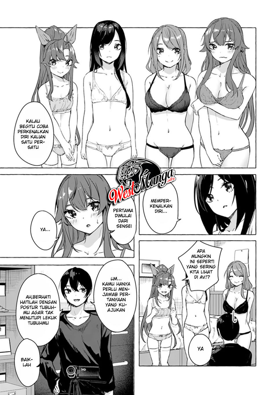 Sekkusu and danjon! ~ Wagaya no chika ni, H kaisū = reberu no danjon ga shutsugen shita?! Chapter 19 Bahasa Indonesia