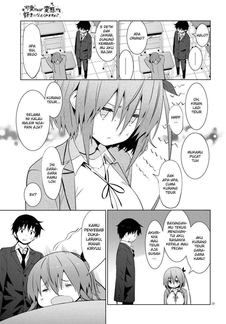 Kawaiikereba Hentai demo Suki ni Natte Kuremasu ka? Chapter 11 Bahasa Indonesia