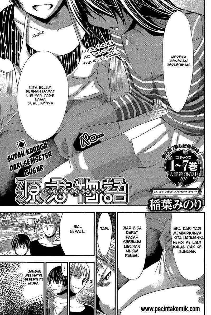 Minamoto-kun Monogatari Chapter 168 Bahasa Indonesia