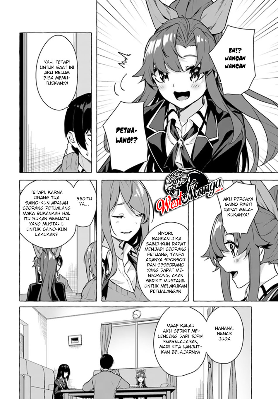 Sekkusu and danjon! ~ Wagaya no chika ni, H kaisū = reberu no danjon ga shutsugen shita?! Chapter 22. Bahasa Indonesia