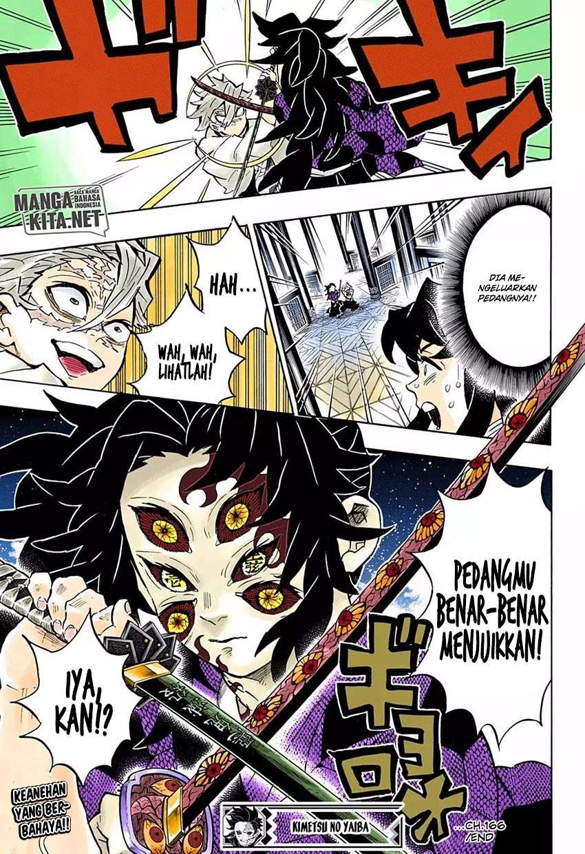 Kimetsu no Yaiba Chapter 166 Bahasa Indonesia