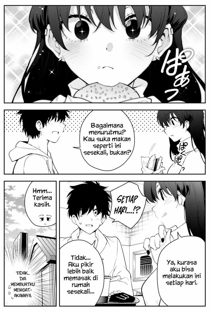 Mishiranu Joshikousei ni Kankensareta Mangaka no Hanashi Chapter 34 Bahasa Indonesia