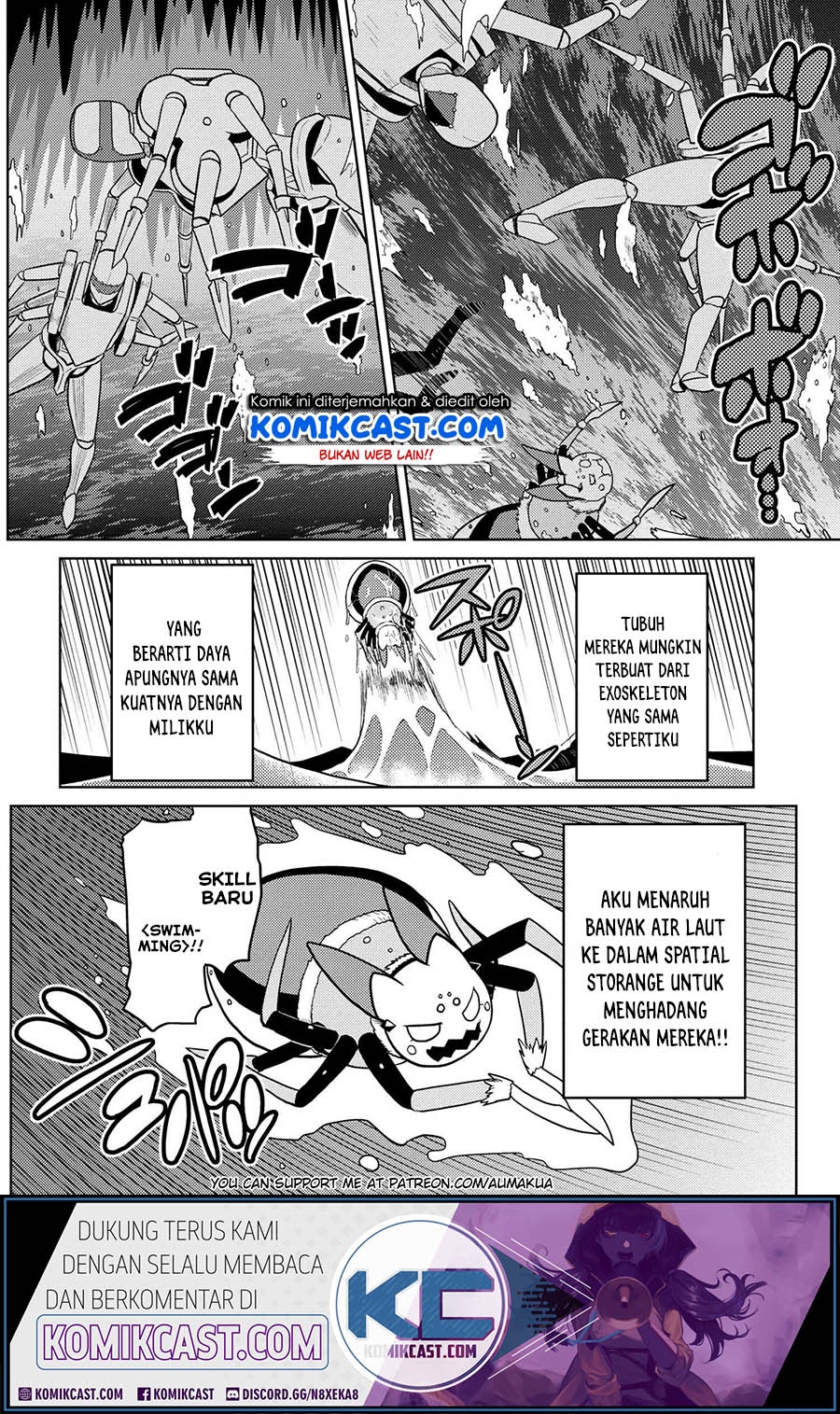 Kumo Desu ga, Nani ka? Chapter 45.1 Bahasa Indonesia