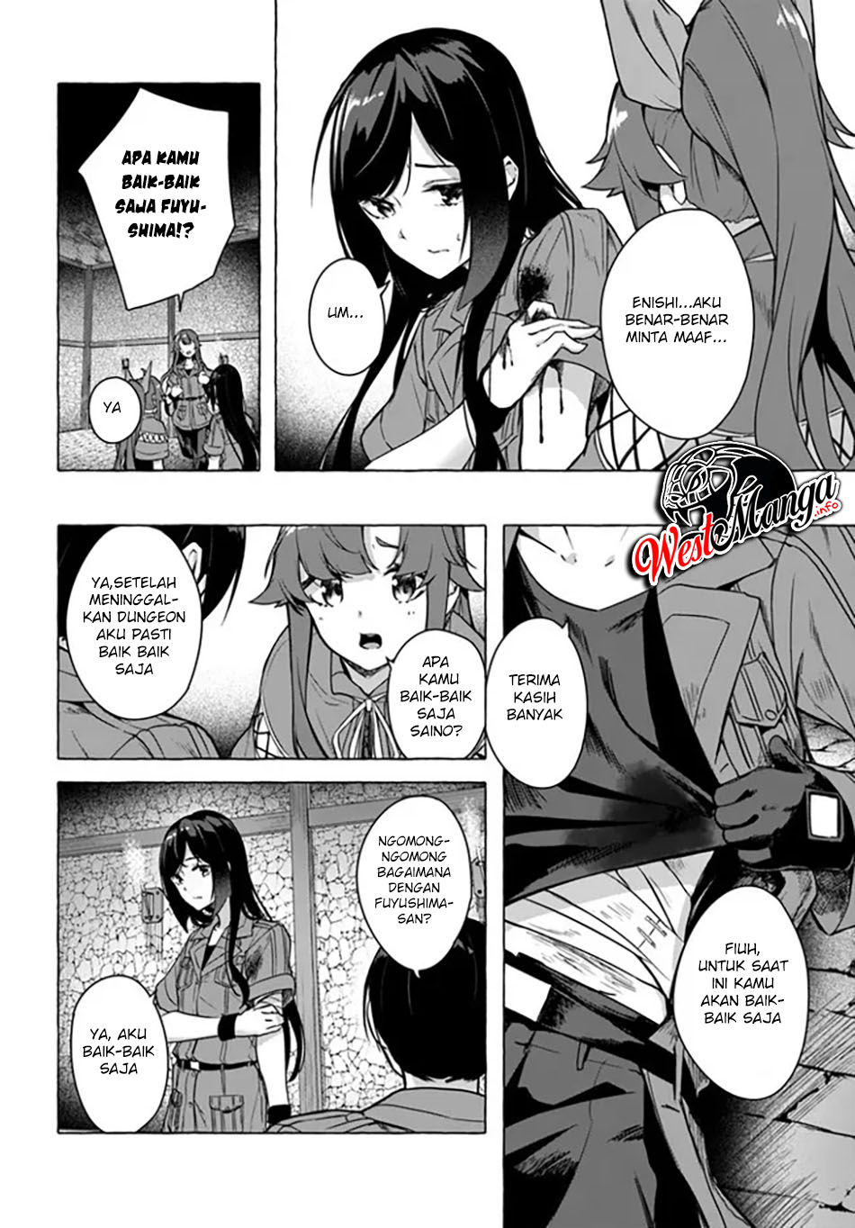 Sekkusu and danjon! ~ Wagaya no chika ni, H kaisū = reberu no danjon ga shutsugen shita?! Chapter 23 Bahasa Indonesia