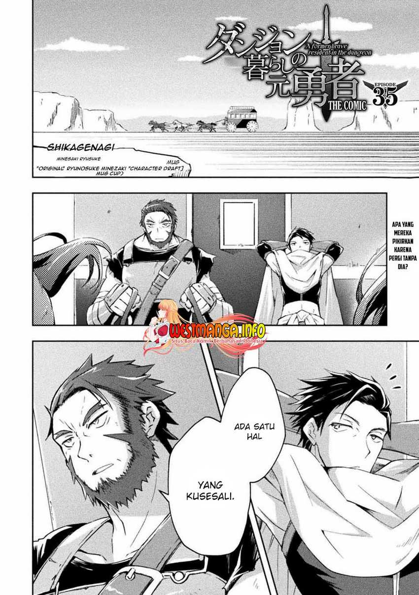 Dungeon Kurashi No Moto Yuusha Chapter 35 Bahasa Indonesia