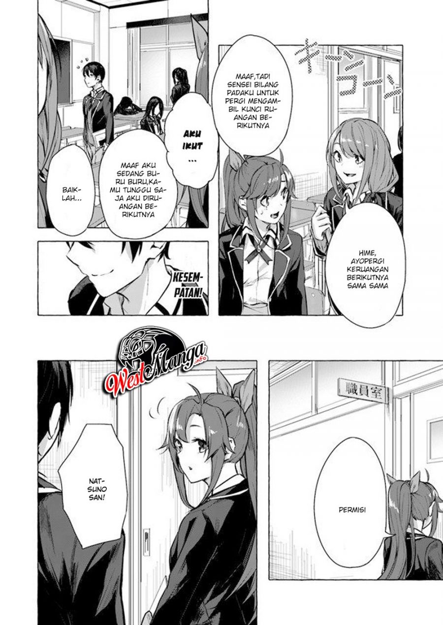 Sekkusu and danjon! ~ Wagaya no chika ni, H kaisū = reberu no danjon ga shutsugen shita?! Chapter 10 Bahasa Indonesia