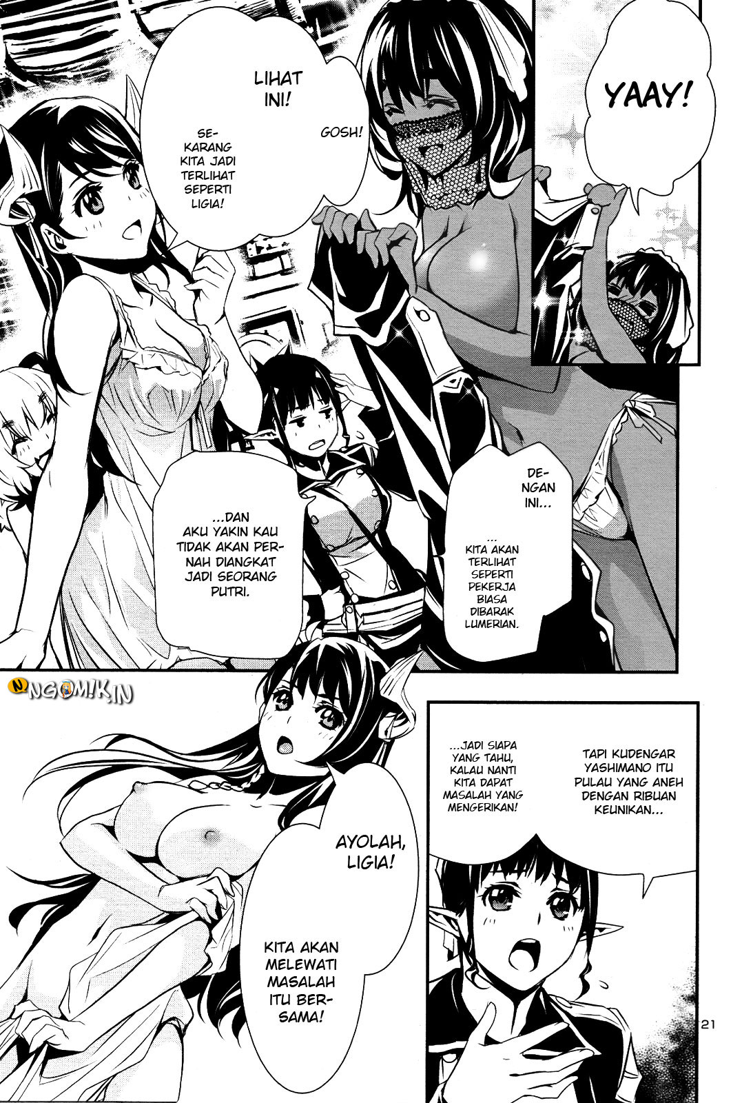 Shinju no Nectar Chapter 22 Bahasa Indonesia