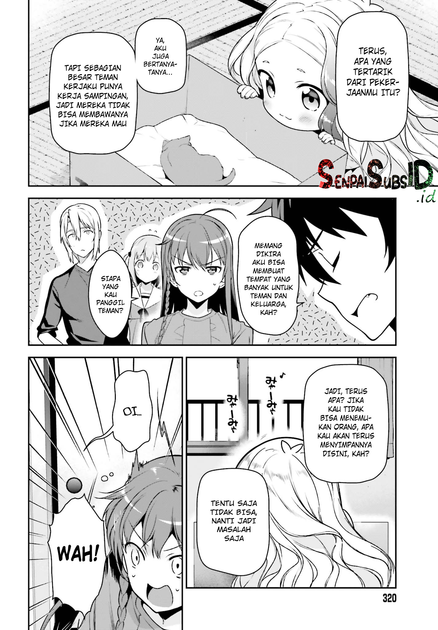 Hataraku Maou-sama! Chapter 64 Bahasa Indonesia