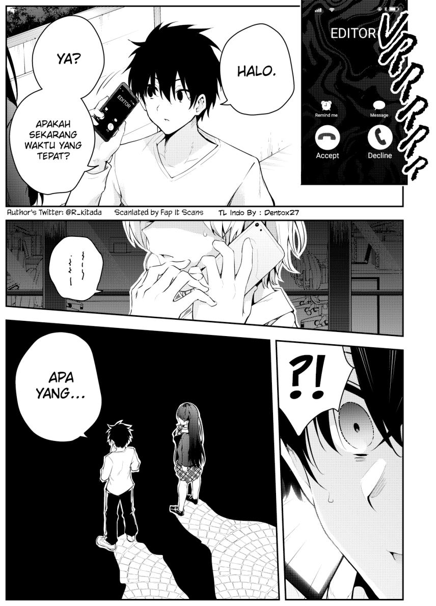 Mishiranu Joshikousei ni Kankensareta Mangaka no Hanashi Chapter 48 Bahasa Indonesia