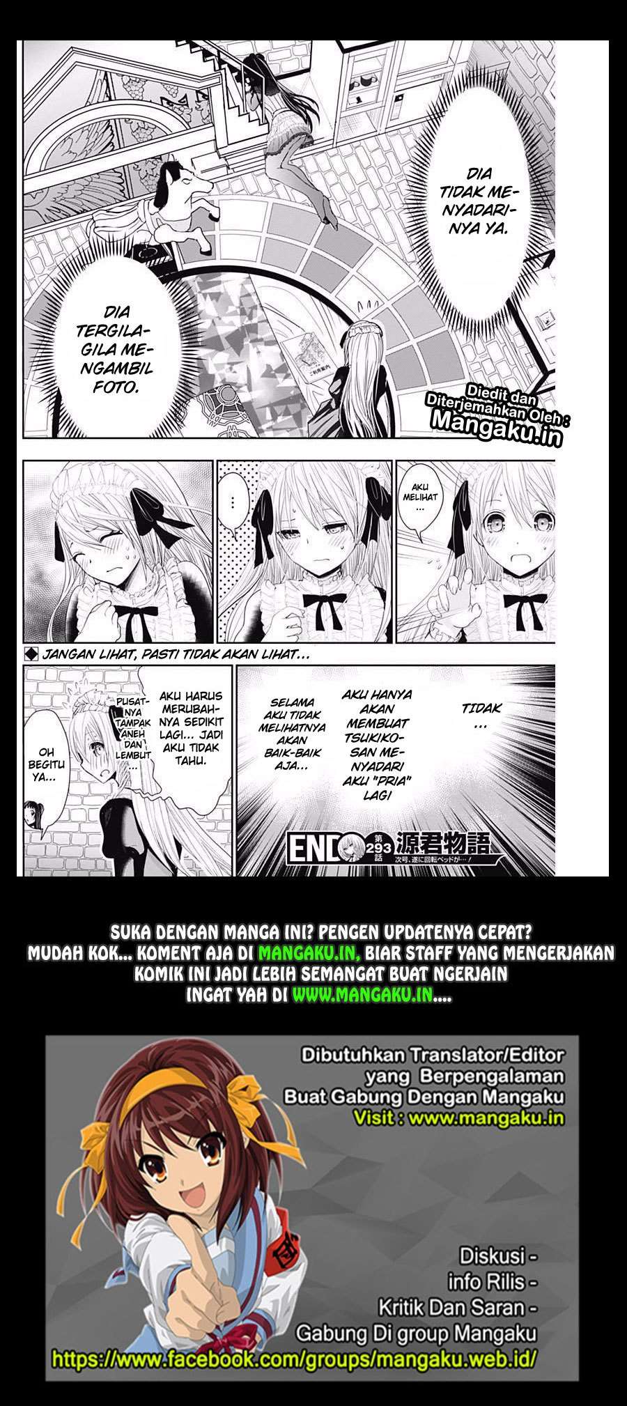 Minamoto-kun Monogatari Chapter 293 Bahasa Indonesia