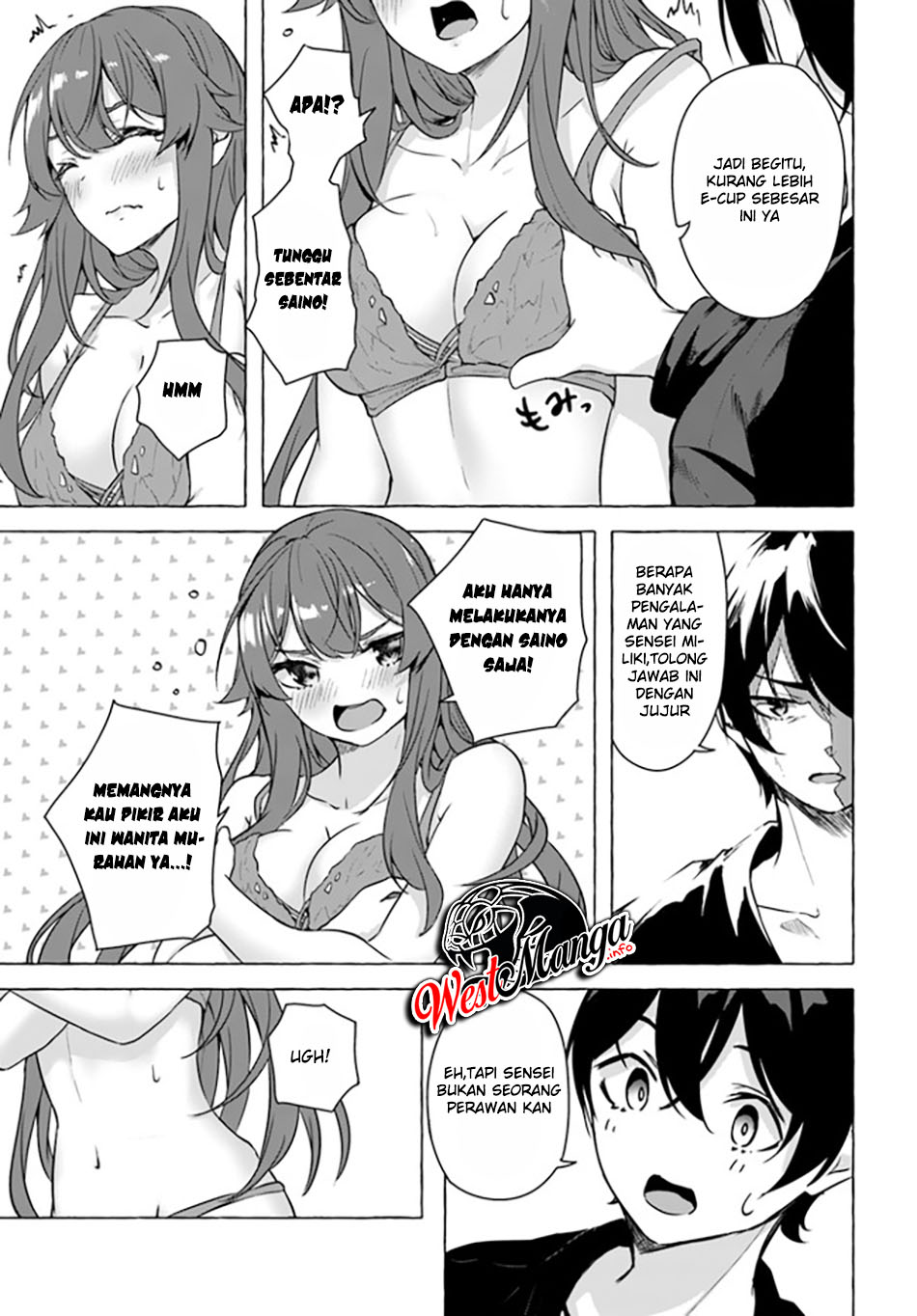 Sekkusu and danjon! ~ Wagaya no chika ni, H kaisū = reberu no danjon ga shutsugen shita?! Chapter 19 Bahasa Indonesia