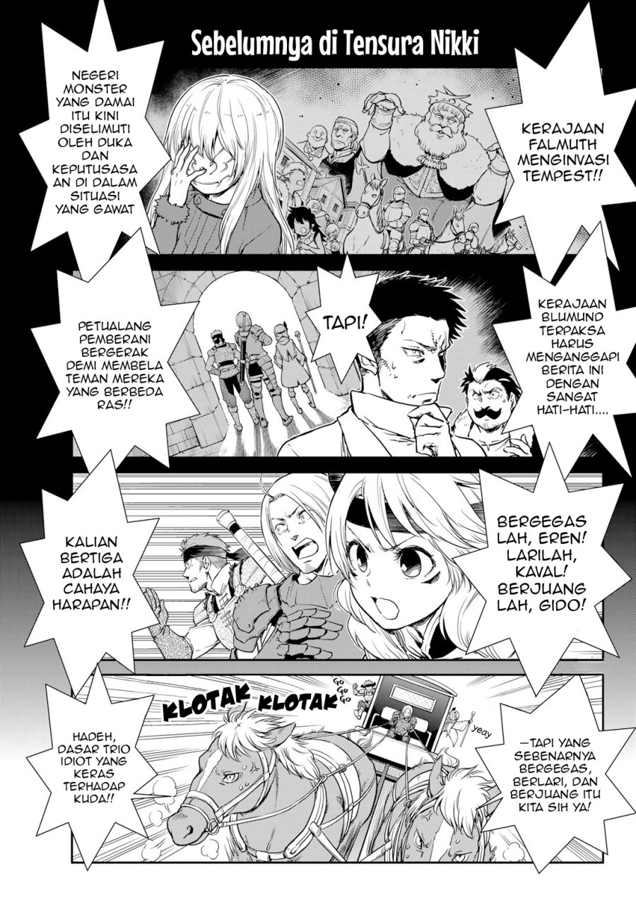 Tensura Nikki Tensei Shitara Slime Datta Ken Chapter 57 Bahasa Indonesia