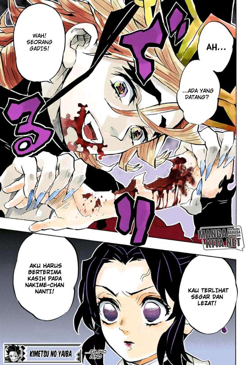 Kimetsu no Yaiba Chapter 140 Bahasa Indonesia