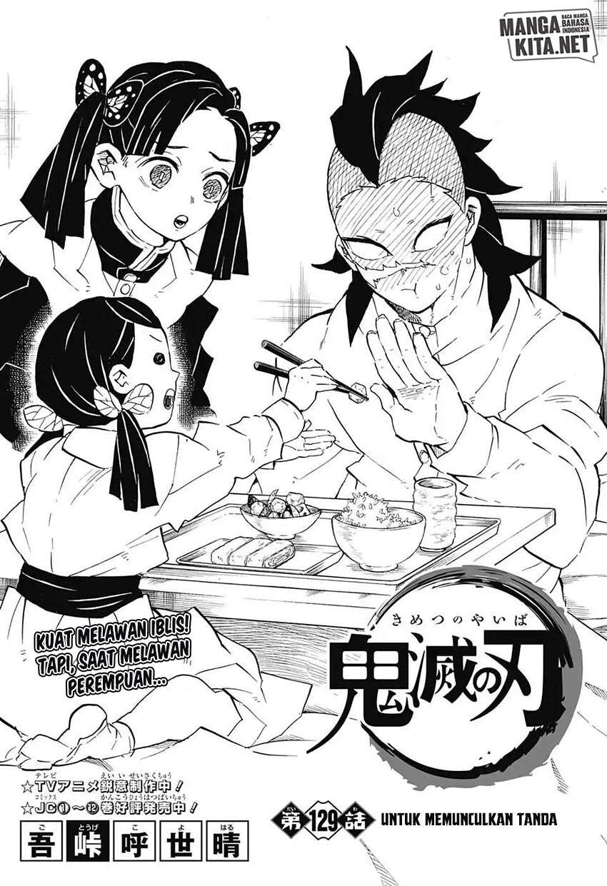 Kimetsu no Yaiba Chapter 129 Bahasa Indonesia