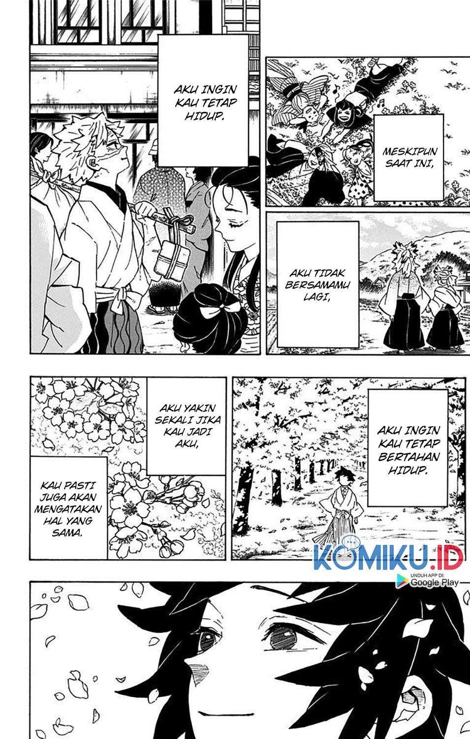 Kimetsu no Yaiba Chapter 205.1 Bahasa Indonesia