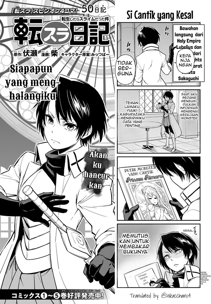 Tensura Nikki Tensei Shitara Slime Datta Ken Chapter 50 Bahasa Indonesia