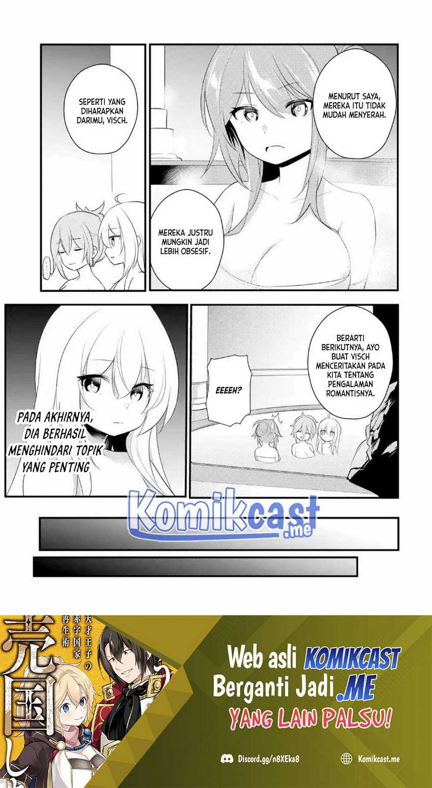 Tensai Ouji no Akaji Kokka Saisei Jutsu – Souda, Baikoku Shiyou Chapter 35 Bahasa Indonesia