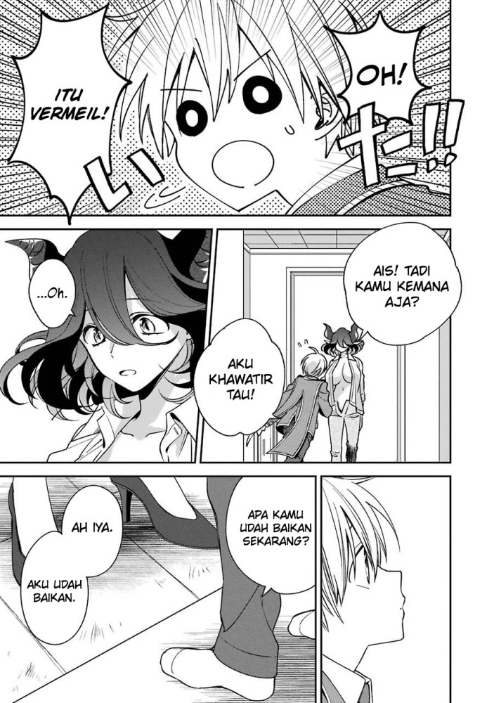 Kinsou no Vermeil – Gakeppuchi Majutshi wa Saikyou no Yakusai to Mahou Sekai o Tsukisusumu Chapter 10 Bahasa Indonesia