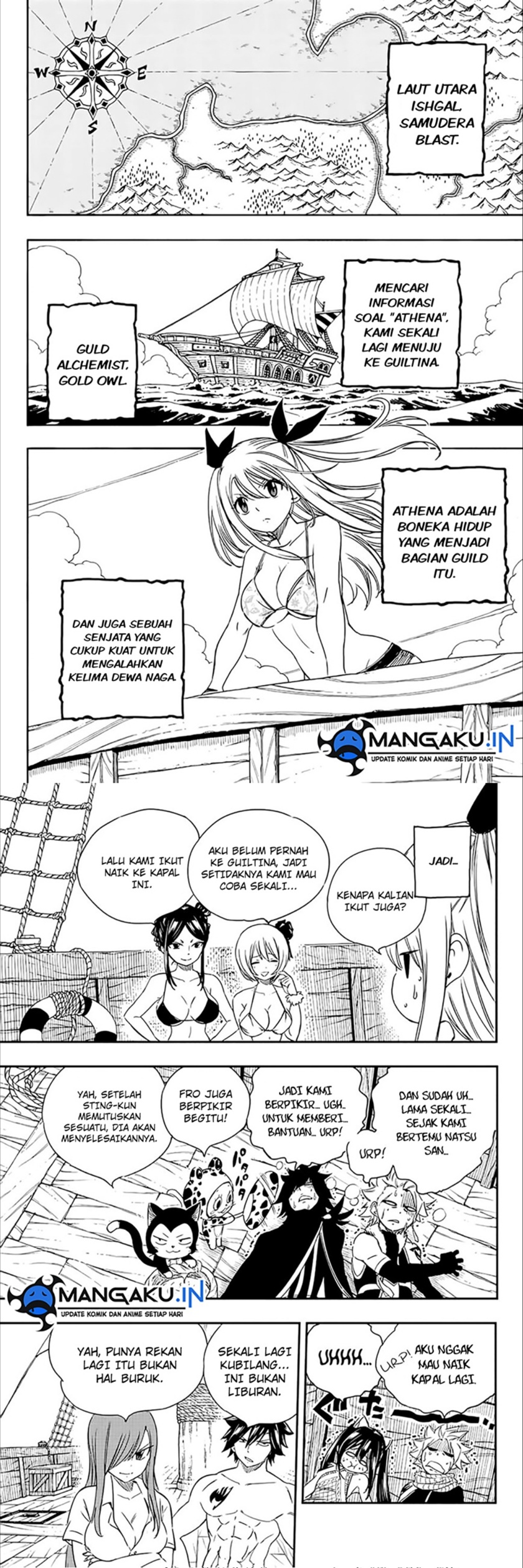 Fairy Tail: 100 Years Quest Chapter 126 Bahasa Indonesia