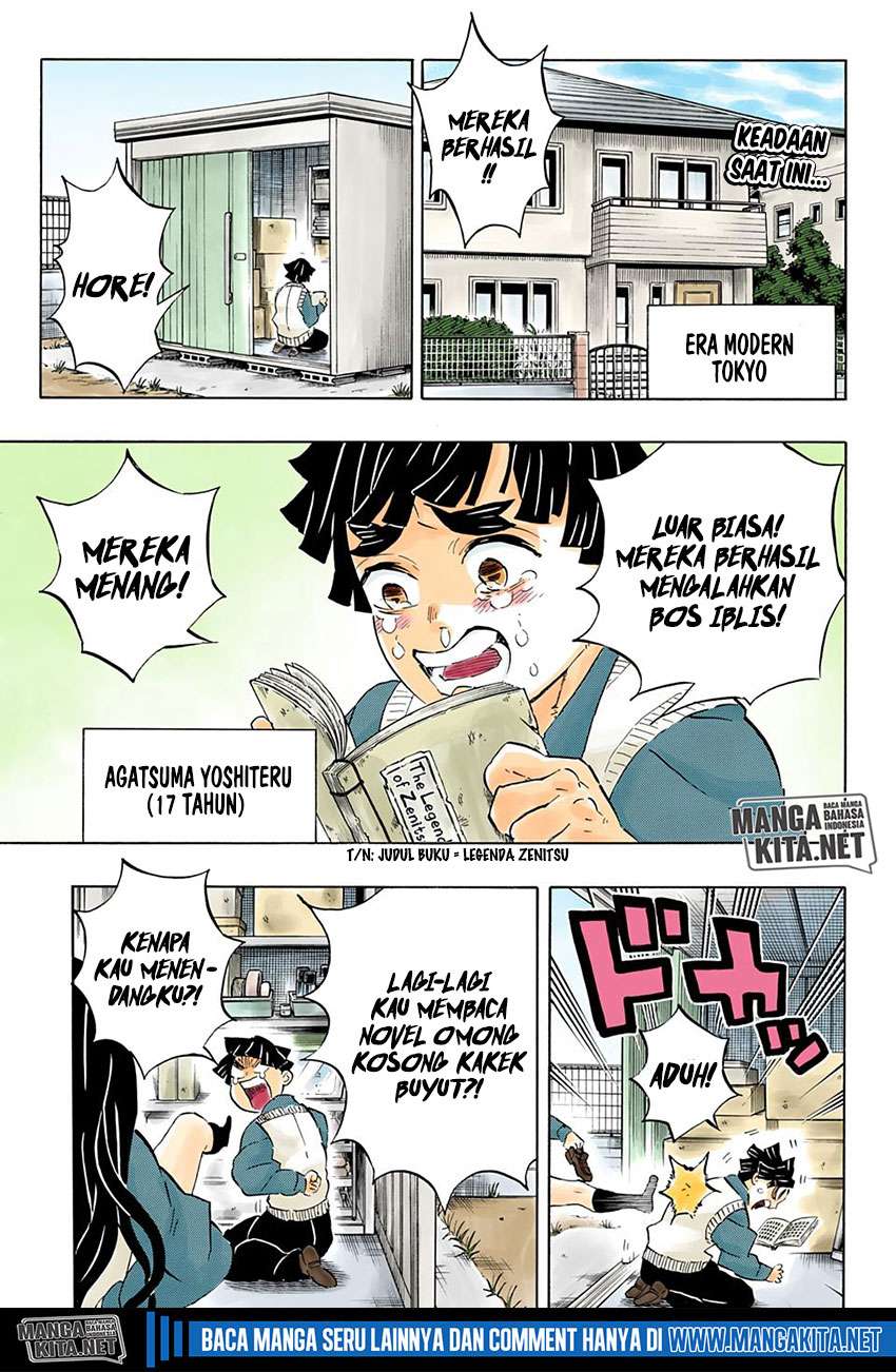 Kimetsu no Yaiba Chapter 205 (color) Bahasa Indonesia